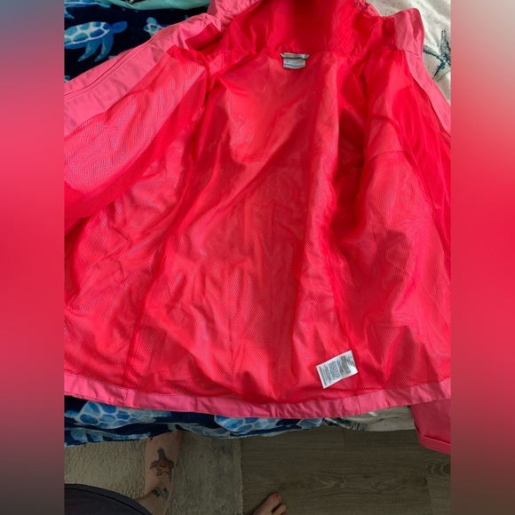 Columbia Hot Pink  Outdoor Jacket size Large EUC - Picture 7 of 8